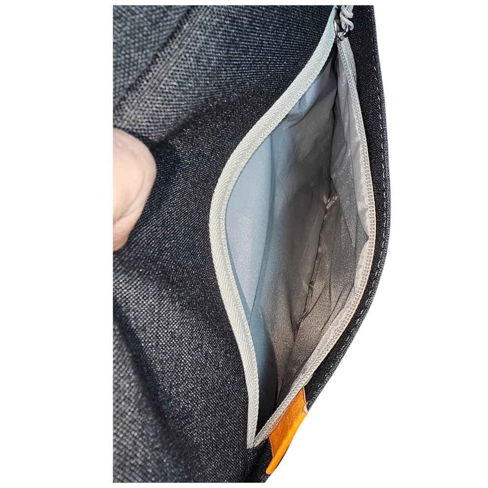 JETech Gray Fabric Laptop Sleeve Case - Lightweight & Durable - EUC